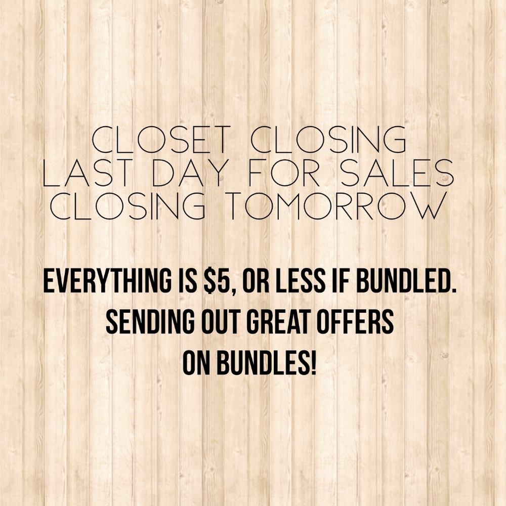 CLOSET CLOSING